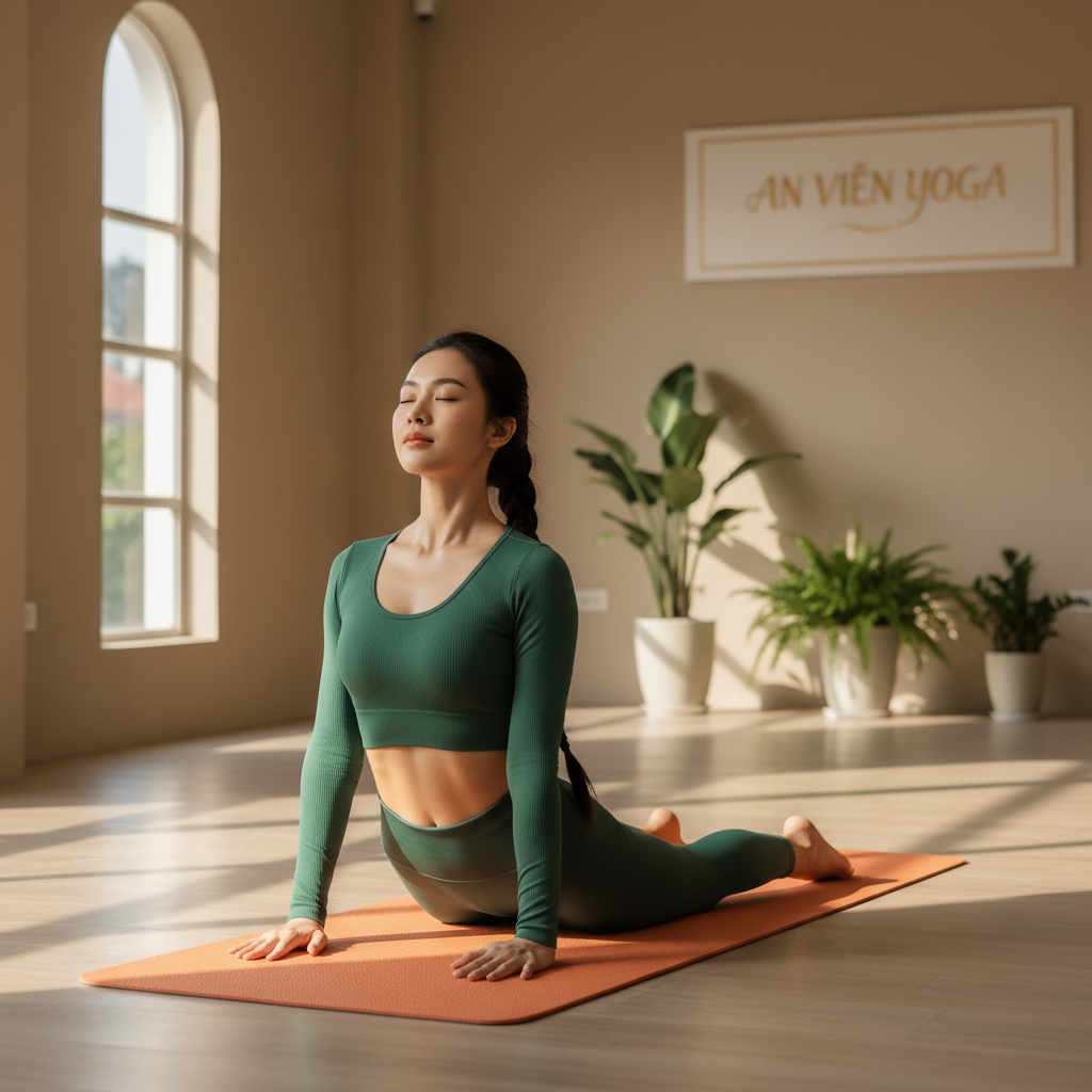 7 tư thế yoga siêu hiệu quả cho bộ ngực săn chắc hơn. - Yoga An Viên