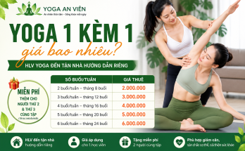 yoga 1 kèm 1 giá bao nhiêu